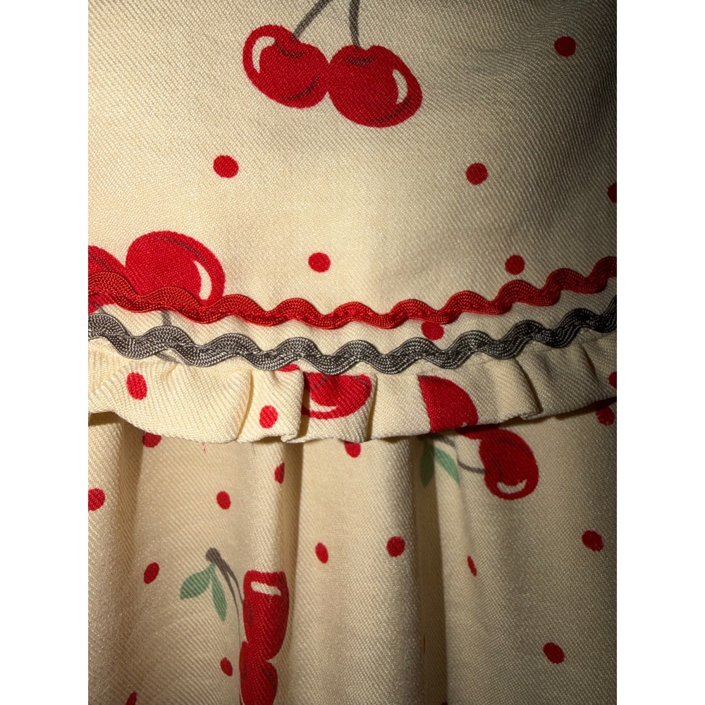Cherry Cherries dress NWOT GEEGEE - Picture 3 of 7